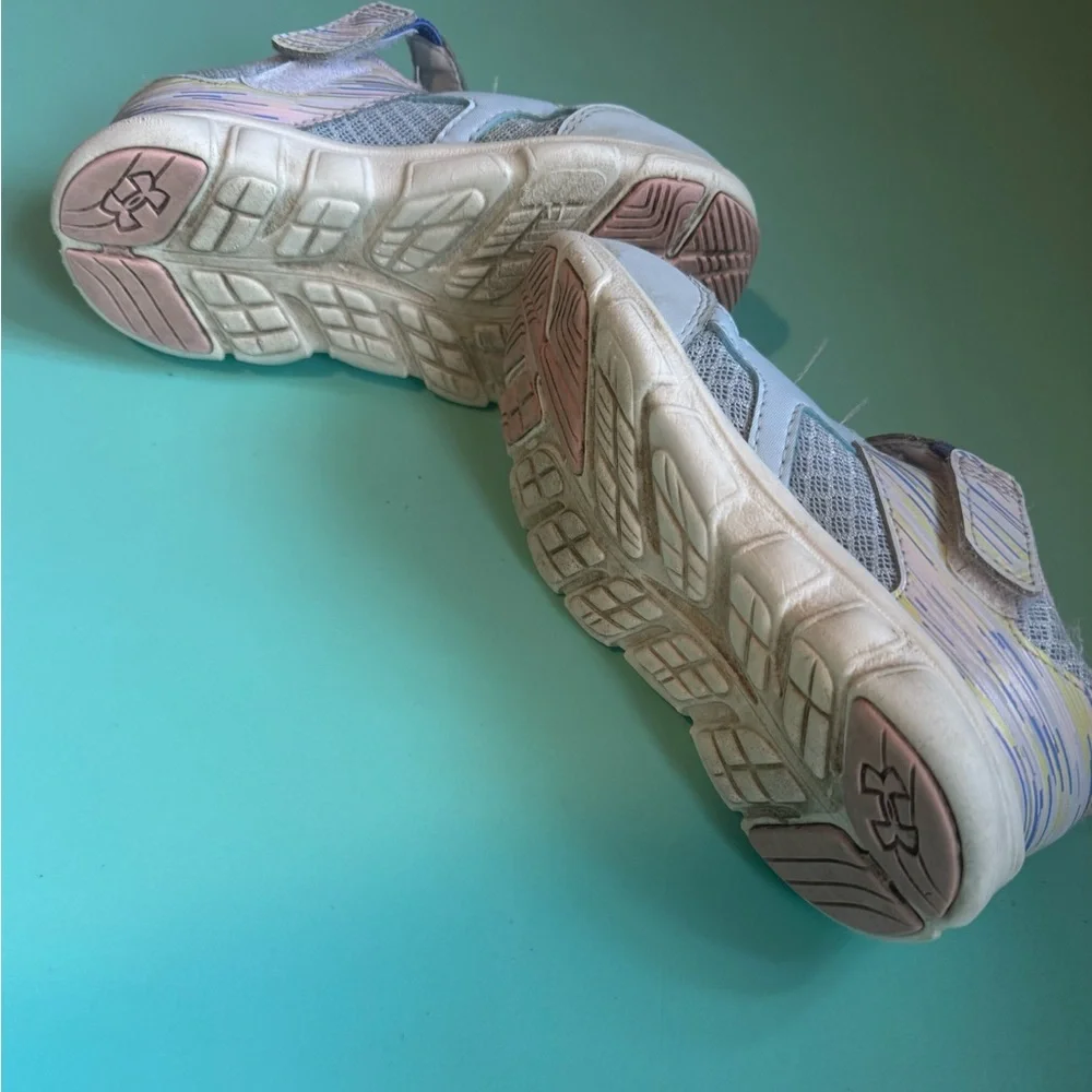 Under Armour Kids' Sneakers in Light Blue‎ and Pink